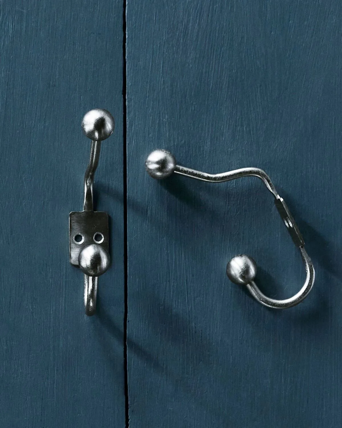 Ball κρεμάστρα 2 τεμ., Φινίρισμα silver, Ø7x13 εκ. House Doctor