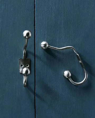 Ball κρεμάστρα 2 τεμ. - Φινίρισμα silver, Ø7x13 εκ. - House Doctor
