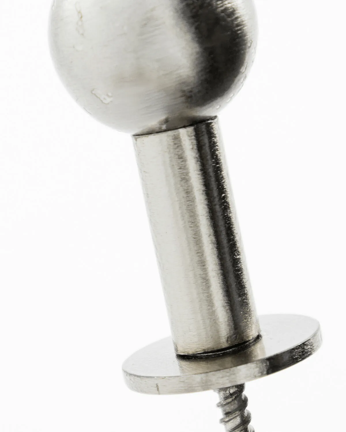 Ball κρεμάστρα 2 τεμ., Silver finish, Ø4x2 εκ. House Doctor
