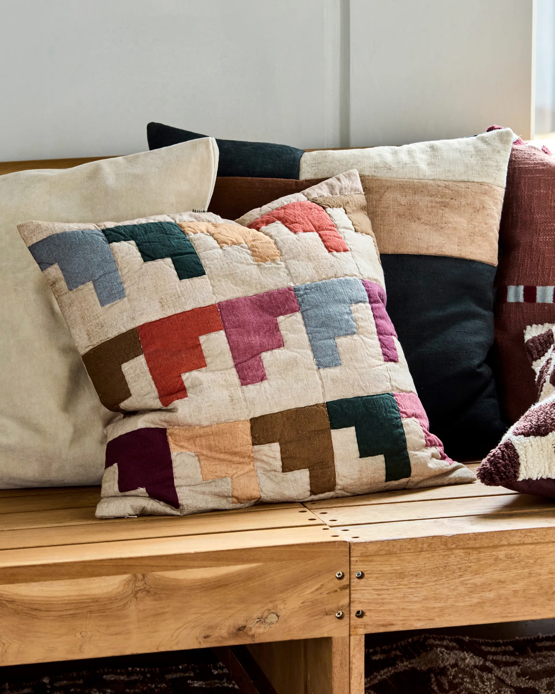 Block μαξιλαροθήκη 50x50 εκ., Multi House Doctor