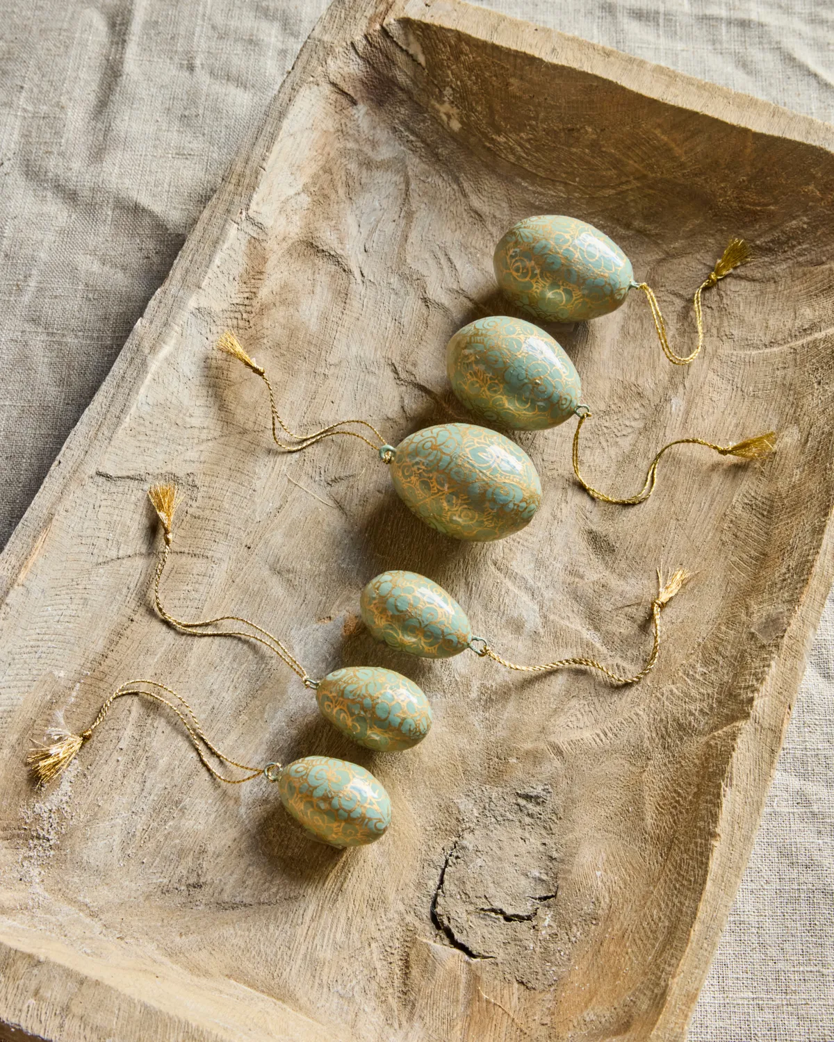 Bloom πασχαλινό αυγό 6 τεμάχια, Ανοιχτό μπλε House Doctor