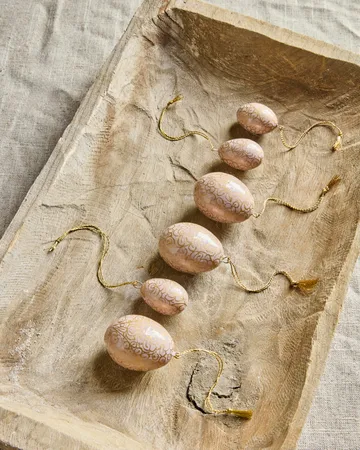 Bloom πασχαλινό αυγό 6 τεμάχια - Ροζ - House Doctor