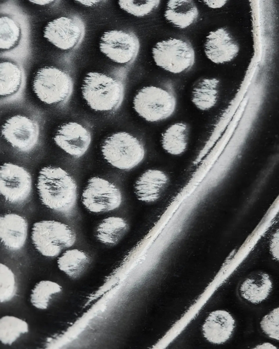 Bloss βάζο 38 εκ., Μάυρο House Doctor