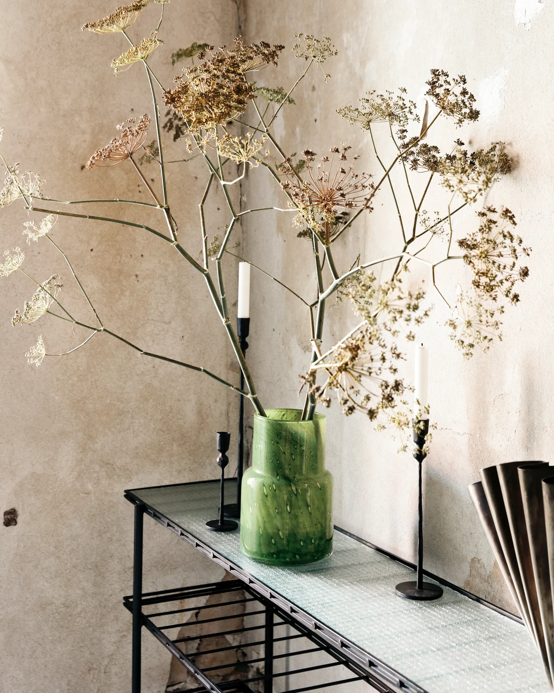 Bole βάζο διαμέτρου 17,5 εκατοστών, Σκούρο πράσινο House Doctor