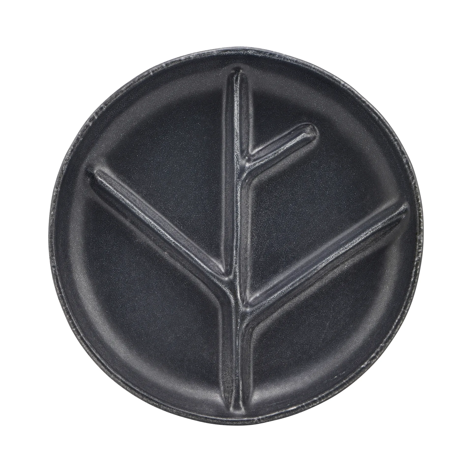 Branch πιάτο Ø22.3 cm, σκούρο γκρι House Doctor