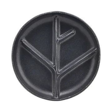 Branch πιάτο Ø22.3 cm - σκούρο γκρι - House Doctor