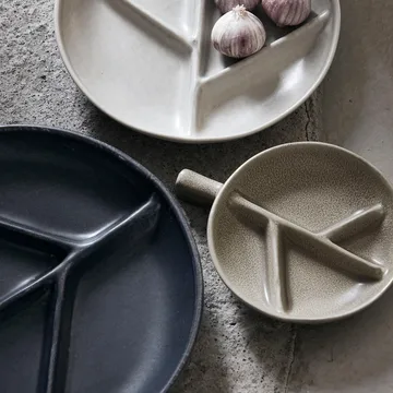 Branch πιάτο Ø22.3 cm - σκούρο γκρι - House Doctor