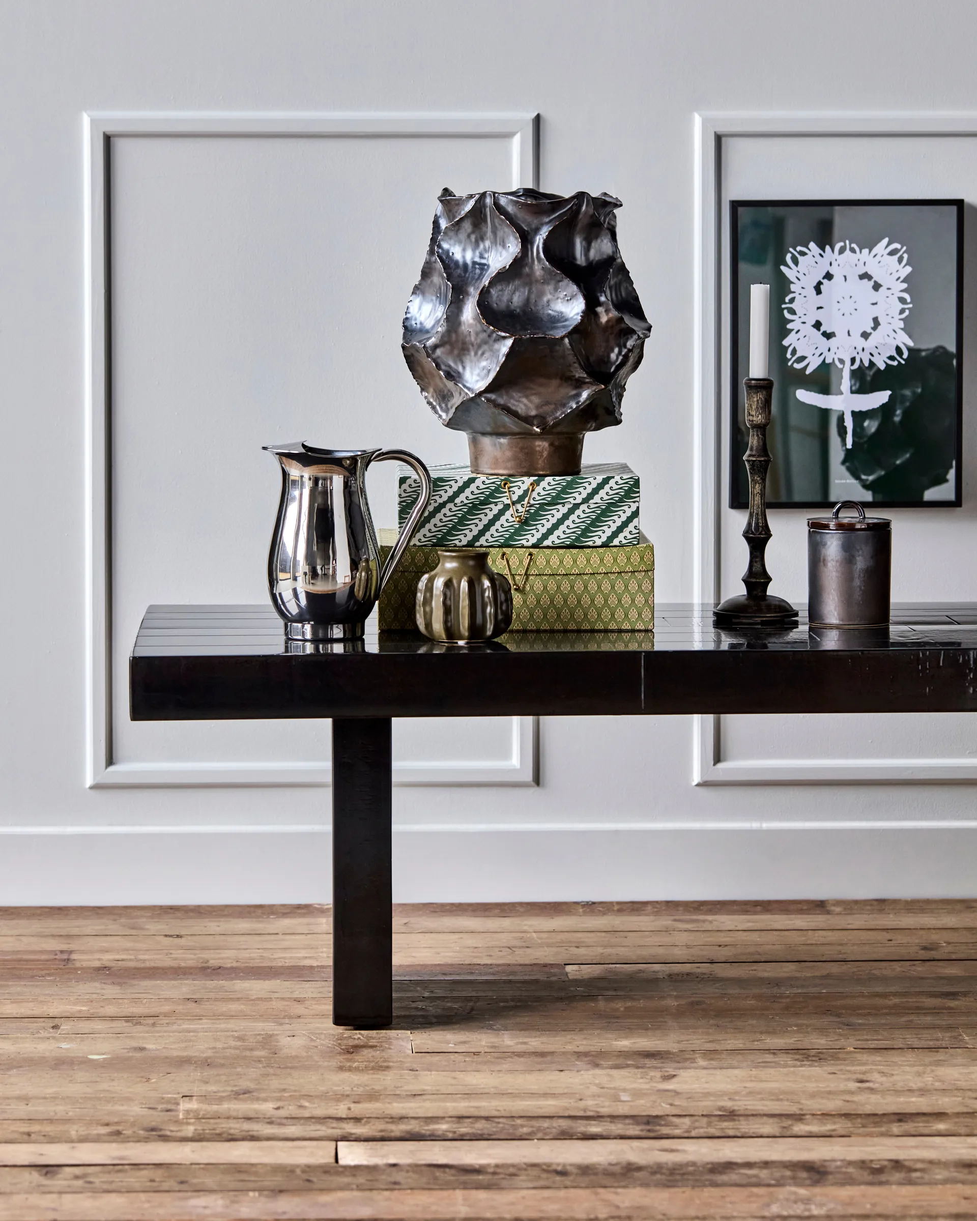 Brick τραπέζι σαλονιού 150x60x44 εκ., Μάυρο House Doctor