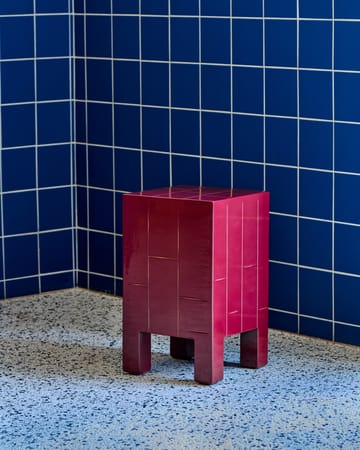 Brick βοηθητικό τραπέζι - Κόκκινο - House Doctor