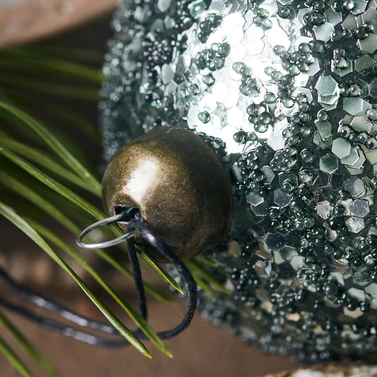 Chosen χριστουγεννιάτικη μπάλα Ø8 cm, Πράσινο House Doctor