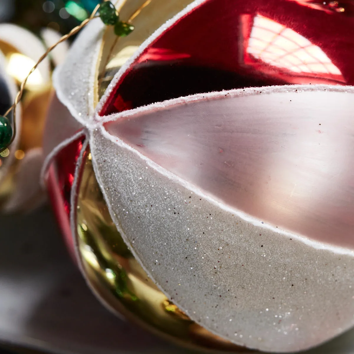 Cirkus χριστουγεννιάτικη μπάλα Ø8 cm, Κόκκινο House Doctor