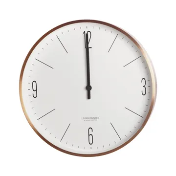 Clock Couture ρολόι τοίχου - χρυσαφί-λευκό - House Doctor