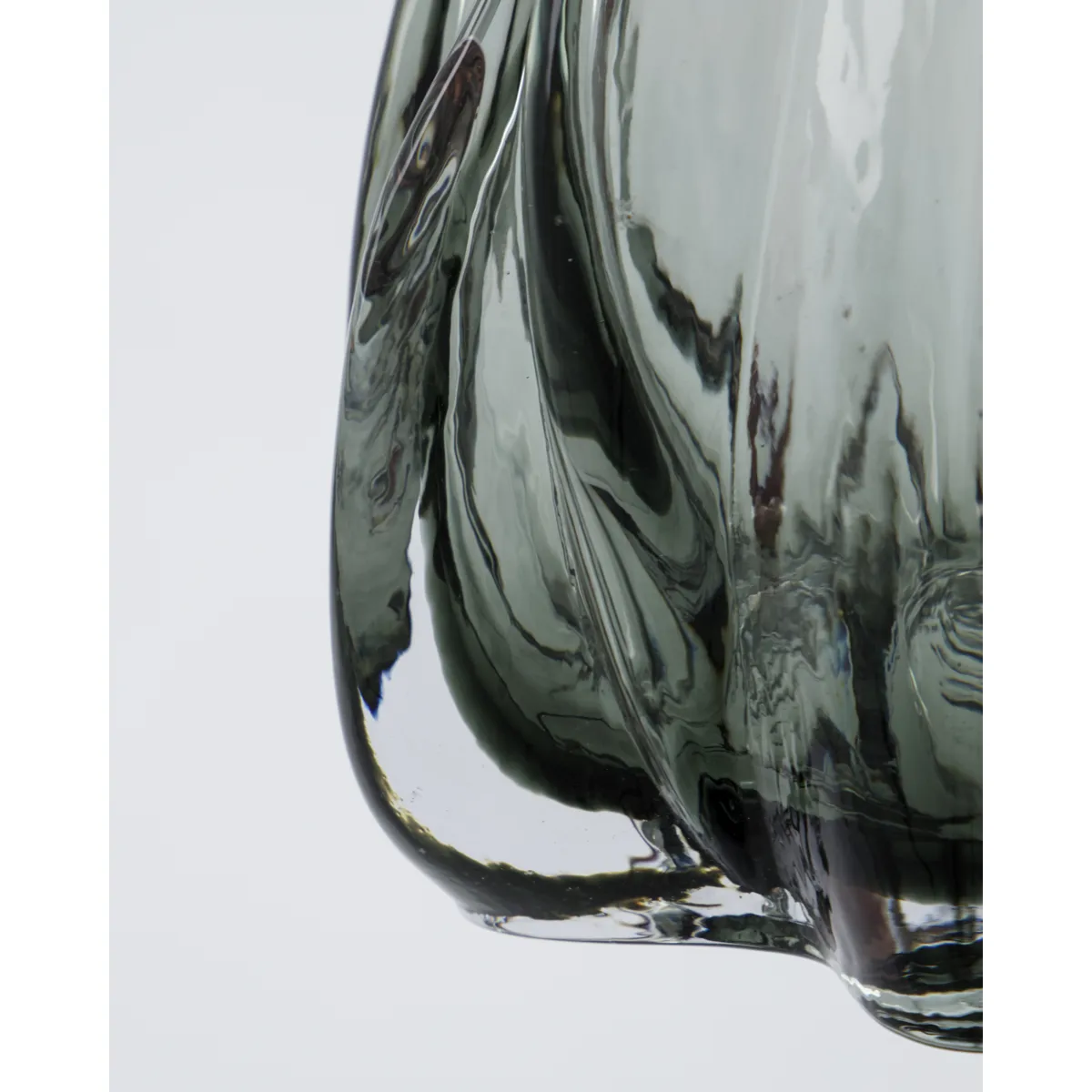 Curva κηροστάτης για ρεσώ, Καπνιστό γκρι House Doctor