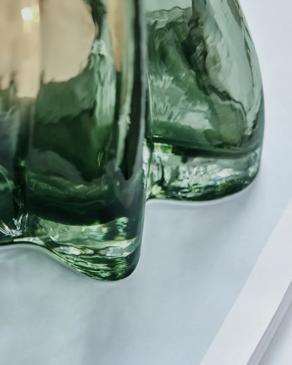 Curva κηροστάτης για ρεσώ, Πράσινο House Doctor