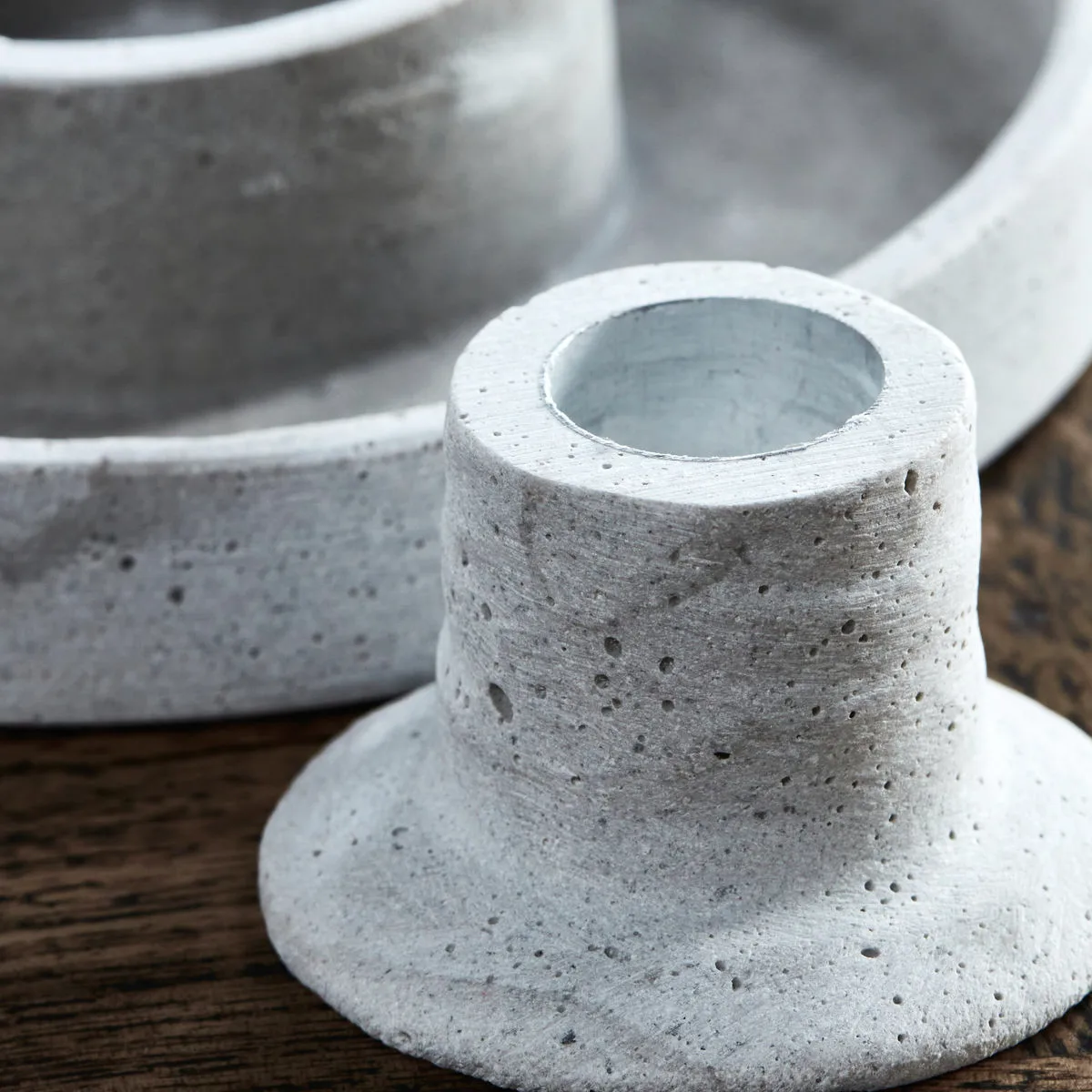 Daca κηροπήγια Ø15 cm, γκρι House Doctor