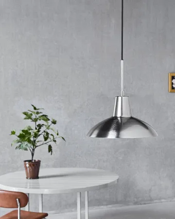 Desk κρεμαστό φωτιστικό - Βουρτσισμένο ασημί, Ø32x31 εκ. - House Doctor