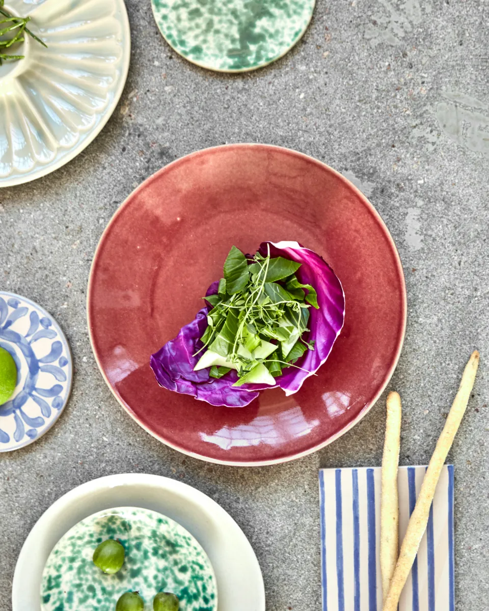 Diva πιάτο Ø28 εκ., Κόκκινο House Doctor