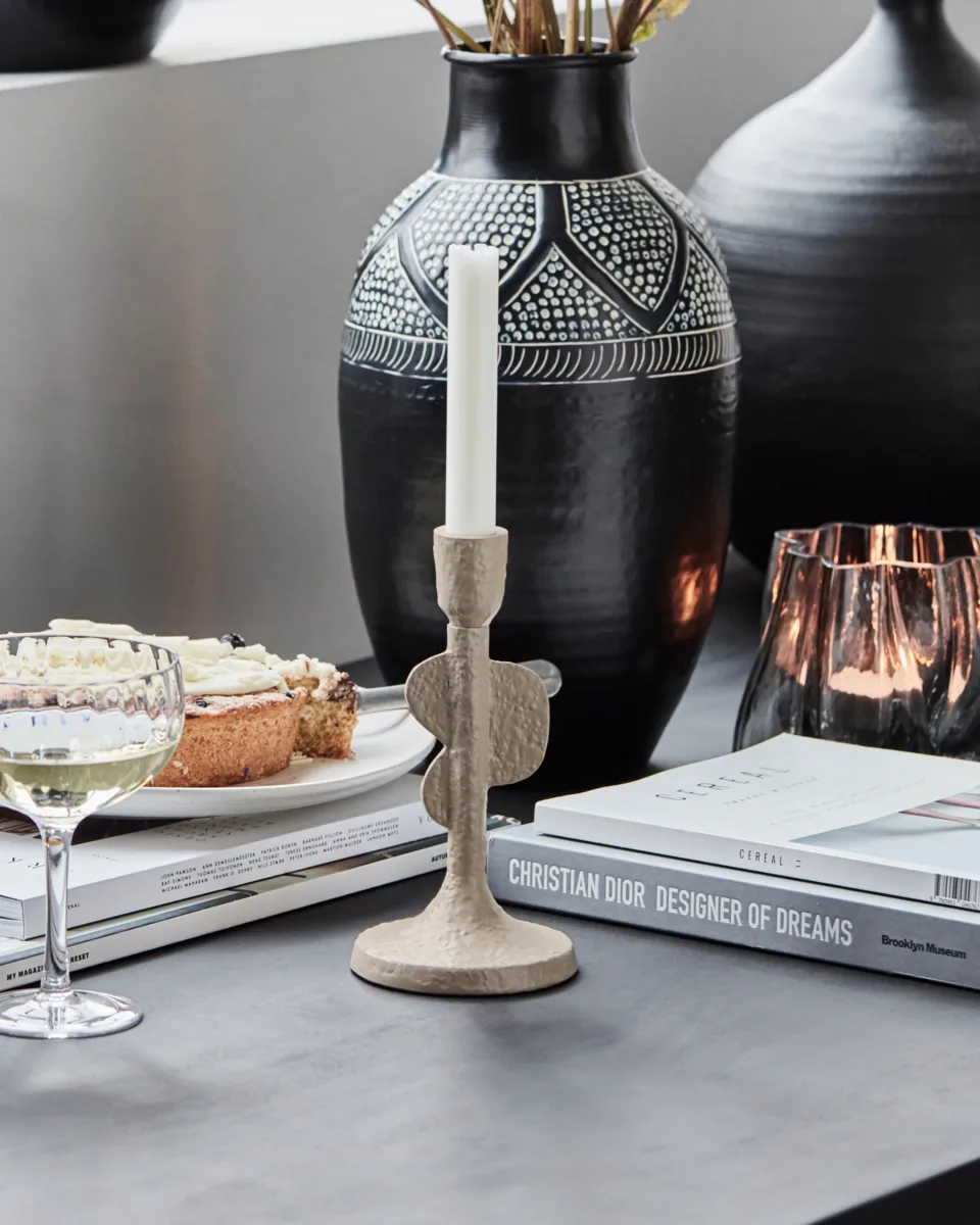 Donna κηροπήγιο, Μπεζ House Doctor