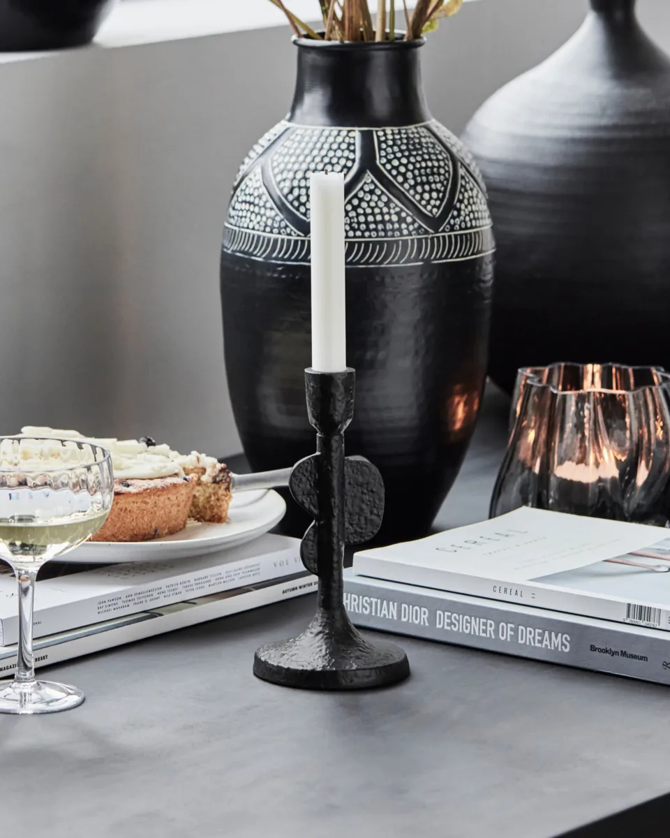 Donna κηροπήγιο, Μάυρο House Doctor