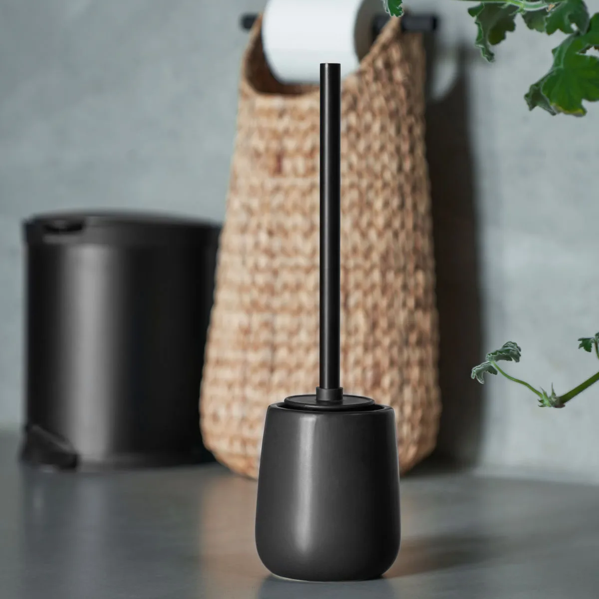 Βούρτσα τουαλέτας Edga, Μαύρο House Doctor