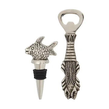 Fish barset 2 κομμάτια - Αντικέ ασήμι - House Doctor