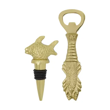 Fish barset 2 κομμάτια - Αντικέ χρυσό - House Doctor