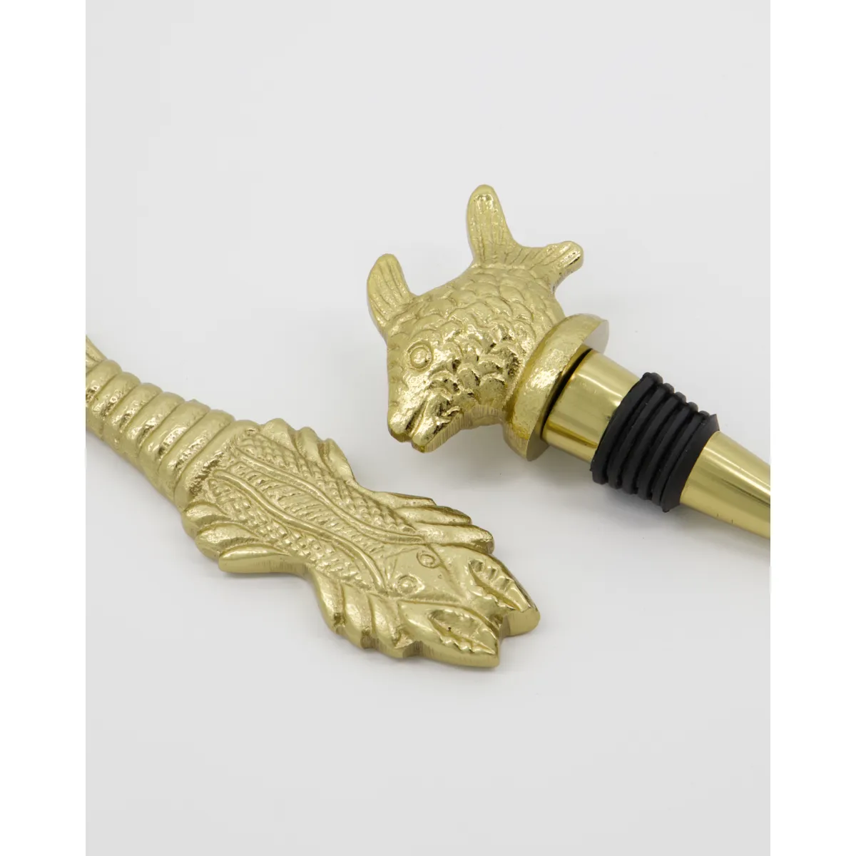 Fish barset 2 κομμάτια, Αντικέ χρυσό House Doctor