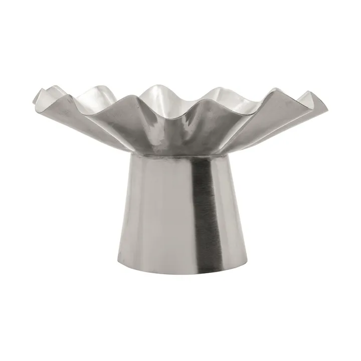 Flood διακοσμητική γαβάθα - Φινίρισμα Silver, Ø22x14 εκ. - House Doctor