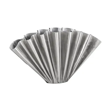 Flood βάζο - Βουρτσισμένο ασημί - House Doctor