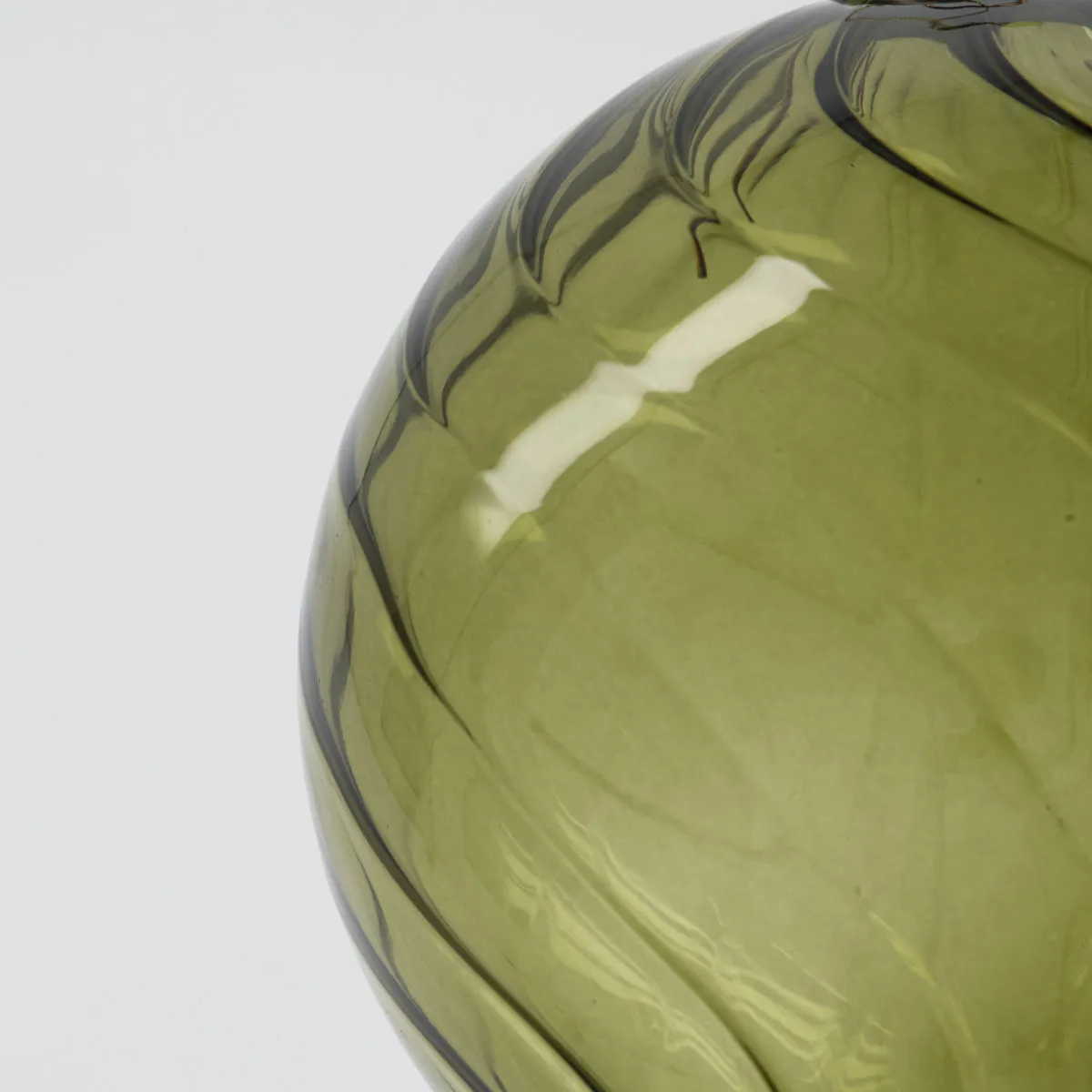 Χριστουγεννιάτικο μπιχλιμπίδι Fluted Ø10 εκ., Πράσινο House Doctor