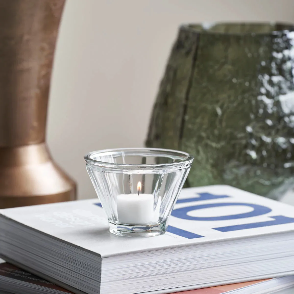 Κηροπήγιο Fren 7 εκατοστών, Διαφανές House Doctor