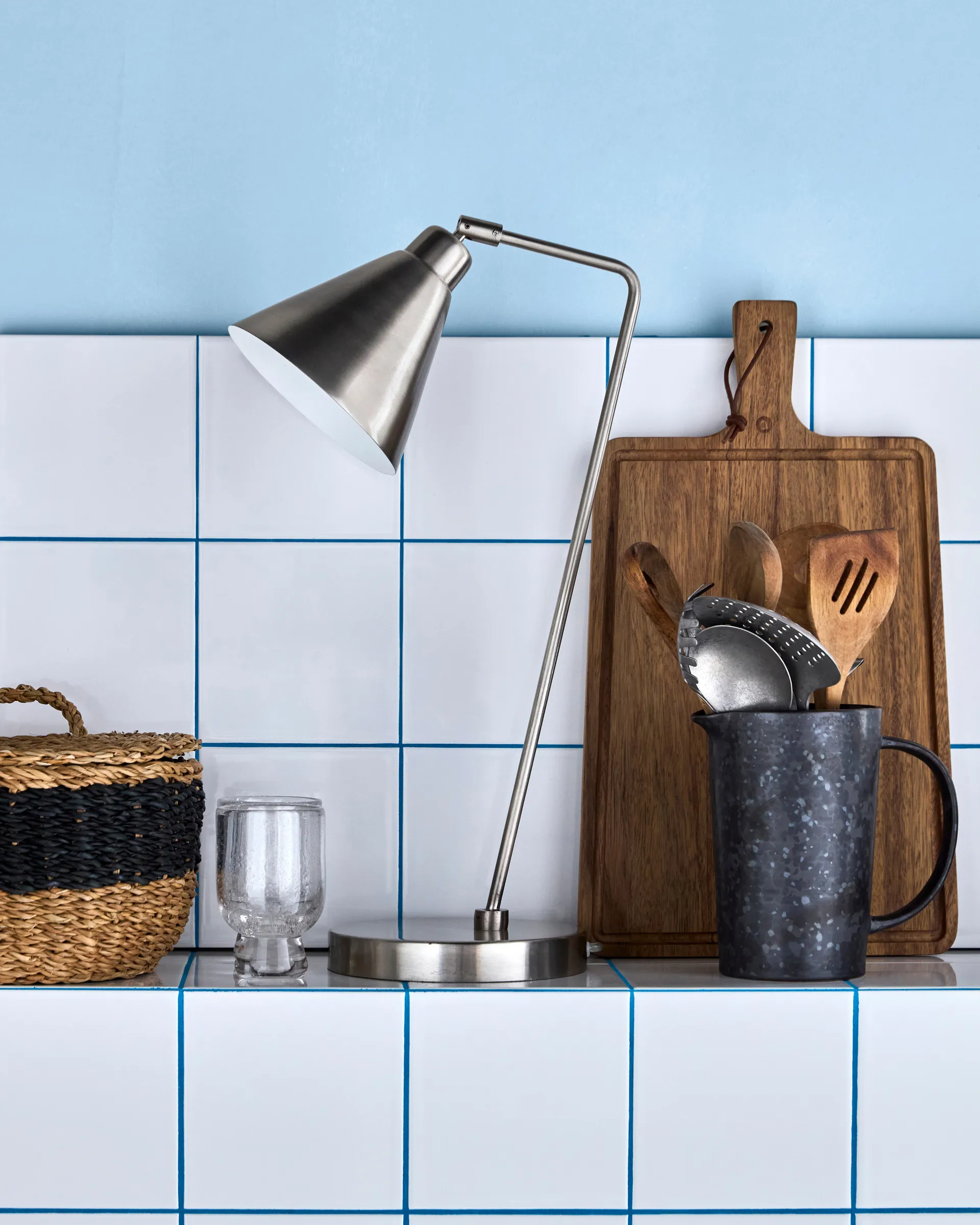 Game επιτραπέζιο φωτιστικό, Βουρτσισμένο ασημί House Doctor