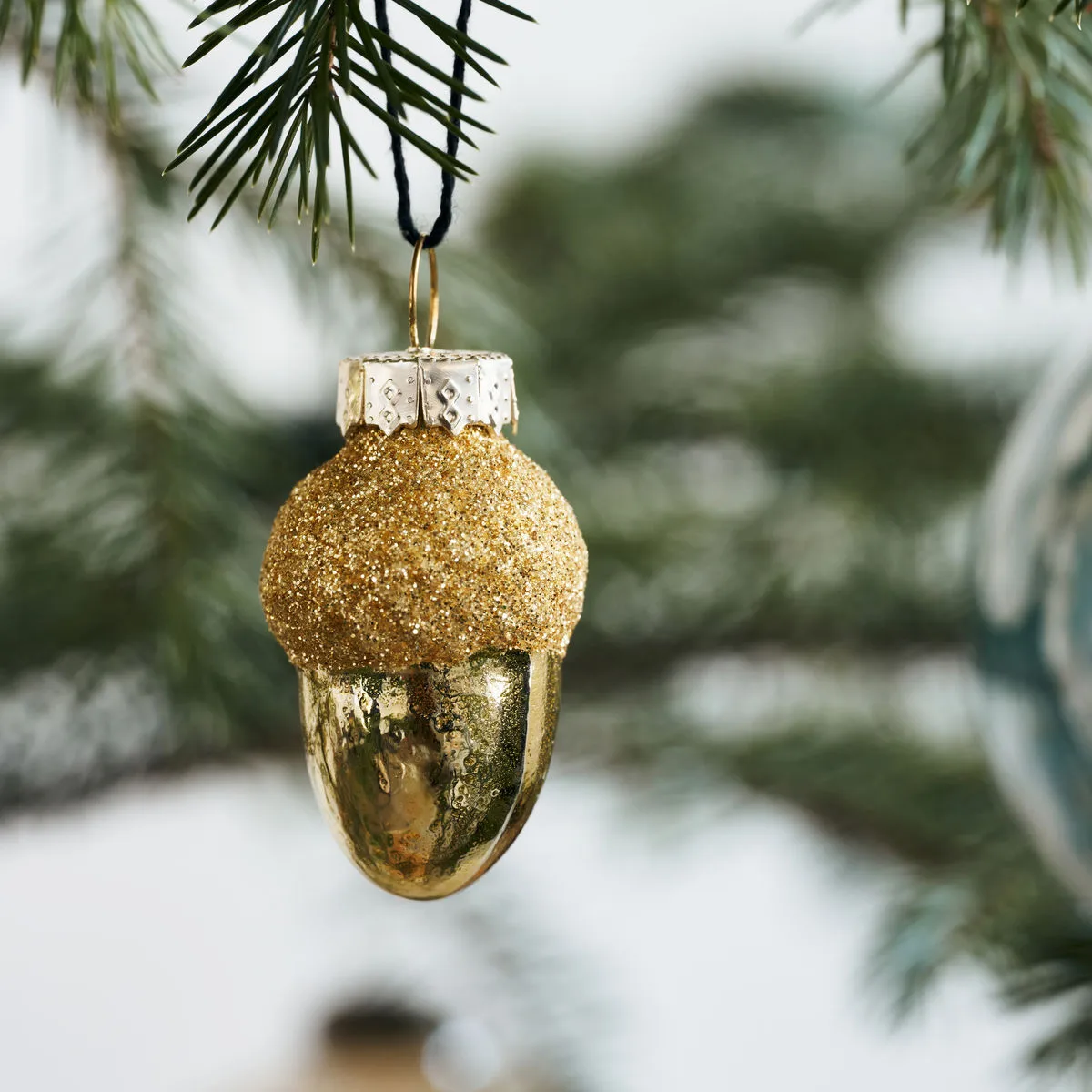 Χριστουγεννιάτικη διακόσμηση Glint 5,8 εκ 6 τεμ., Χρυσό House Doctor