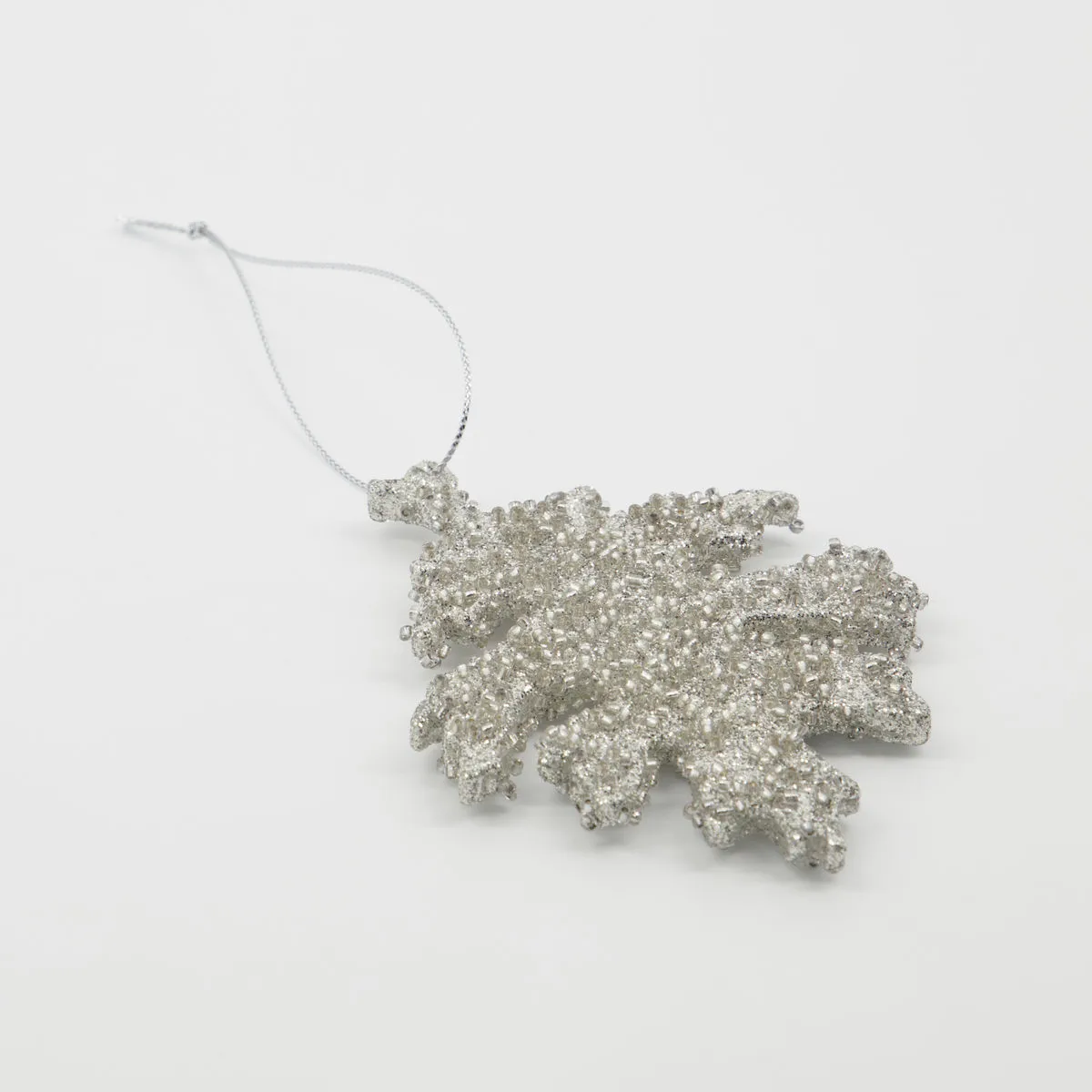 Gliz Χριστουγεννιάτικη διακόσμηση 10,5 εκ. συσκευασία 3 τεμαχίων, Αντικέ ασημί House Doctor