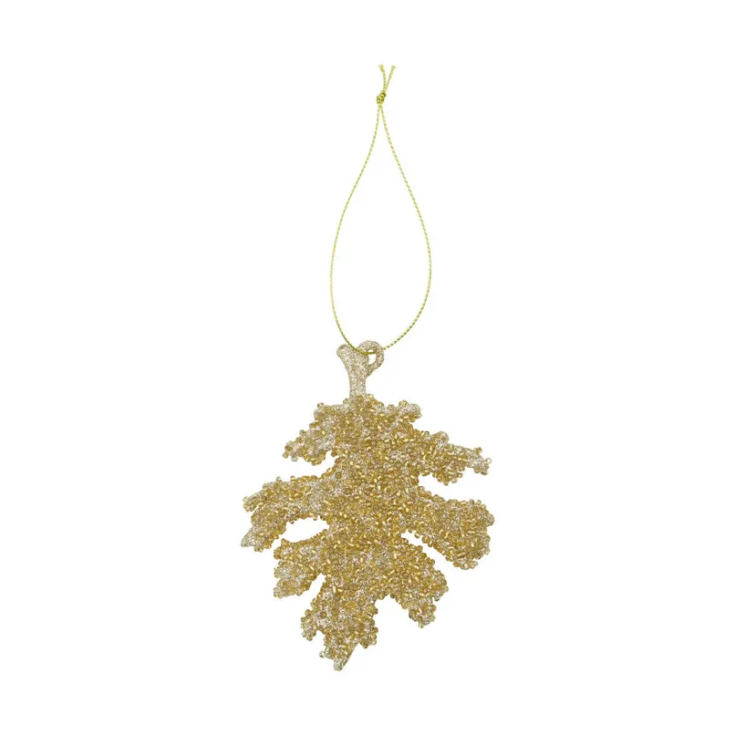 Gliz Χριστουγεννιάτικη διακόσμηση 10,5 εκ. συσκευασία 3 τεμαχίων, Χρυσό γκλίτερ House Doctor