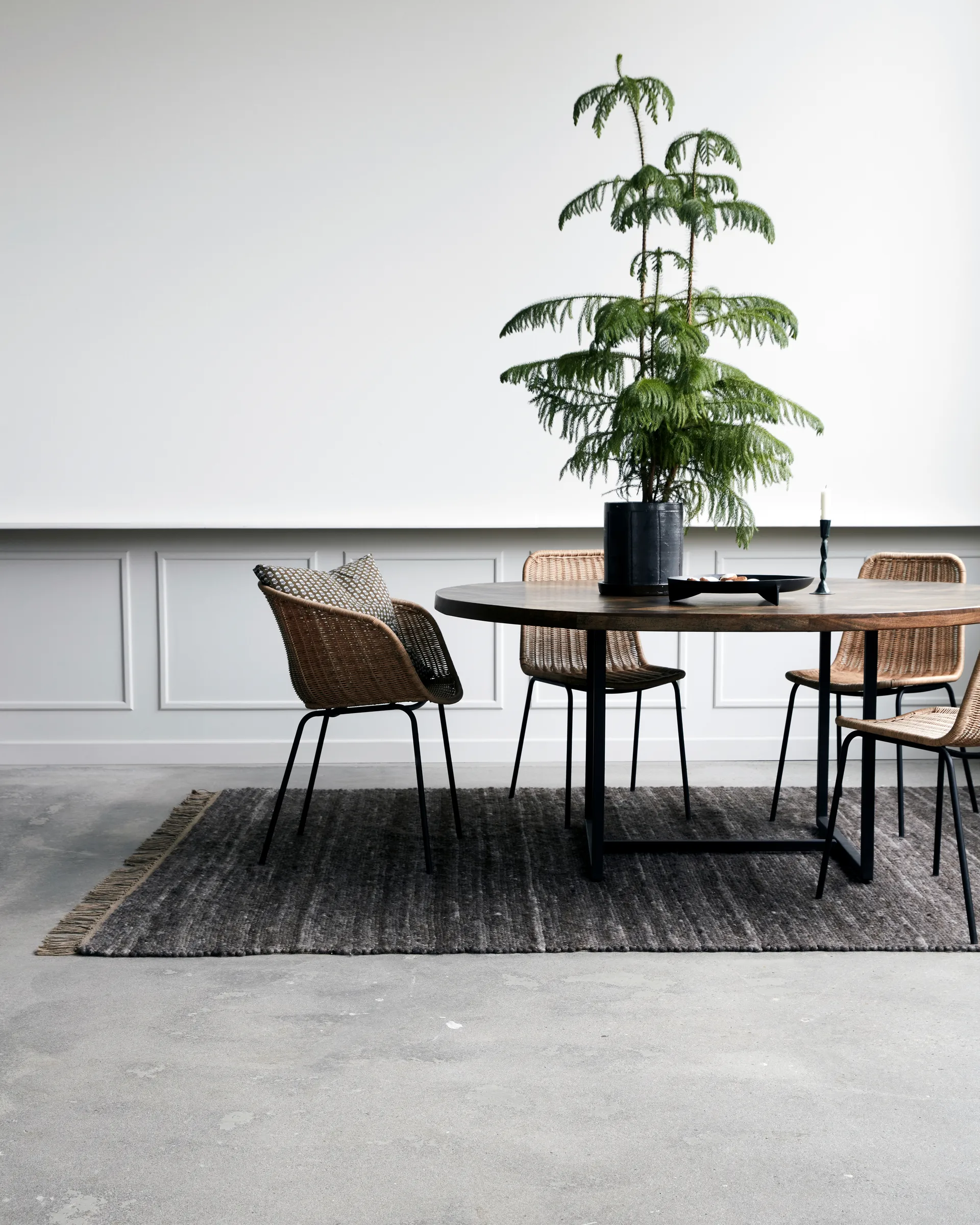 Χαλί Hafi 200x300 εκατοστά, Καφέ House Doctor