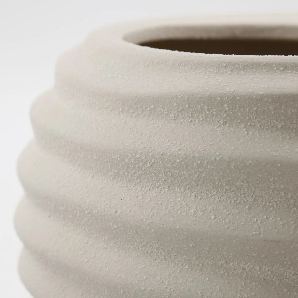 Γλάστρα Happ Ø23 cm, Εκρού House Doctor