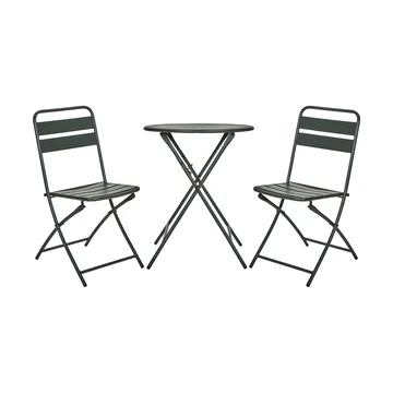 Helo Σετ τραπέζι καφέ με 2 καρέκλες - Πράσινο - House Doctor