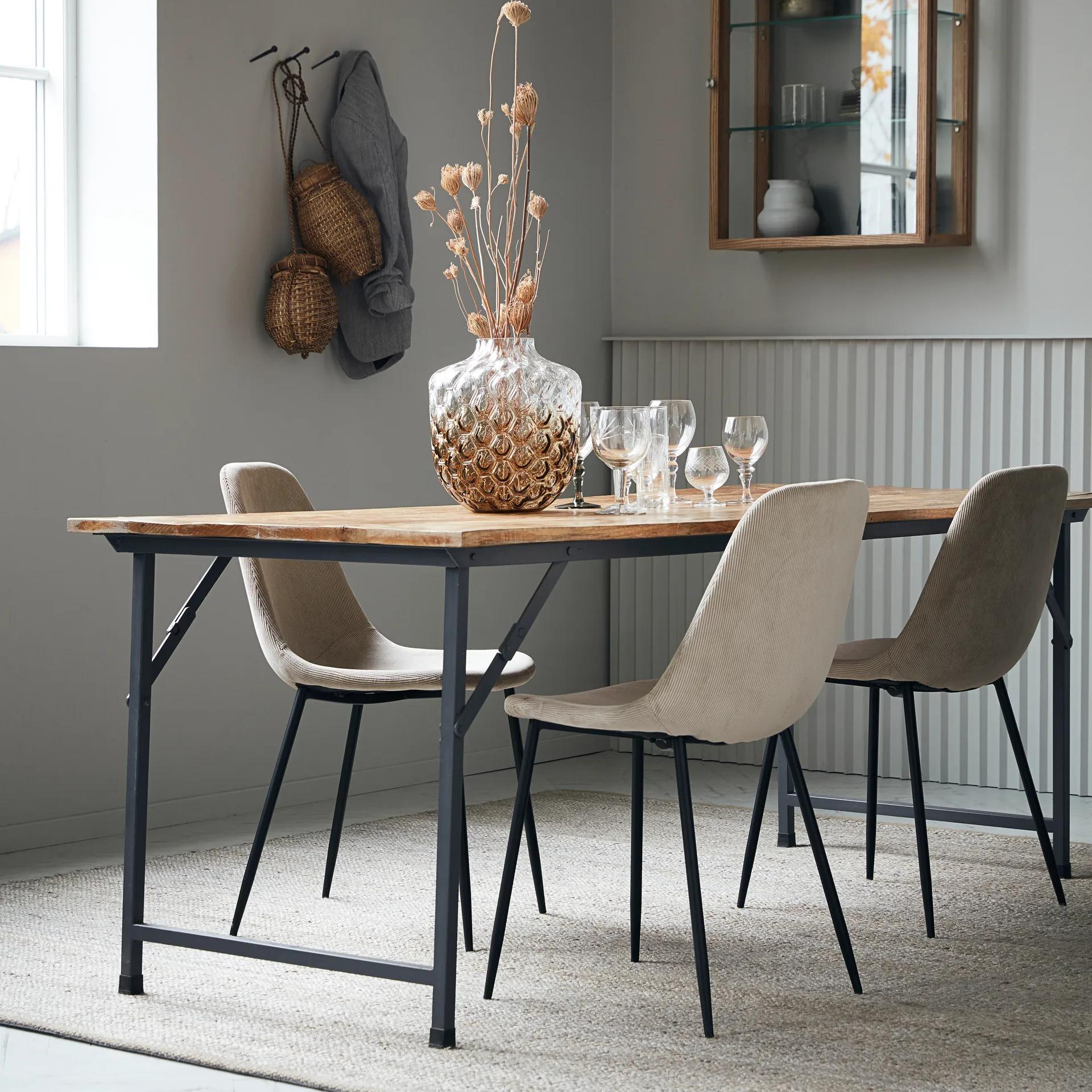 Χαλί, Hempi, 250x250 εκ, Ανοιχτό γκρι House Doctor