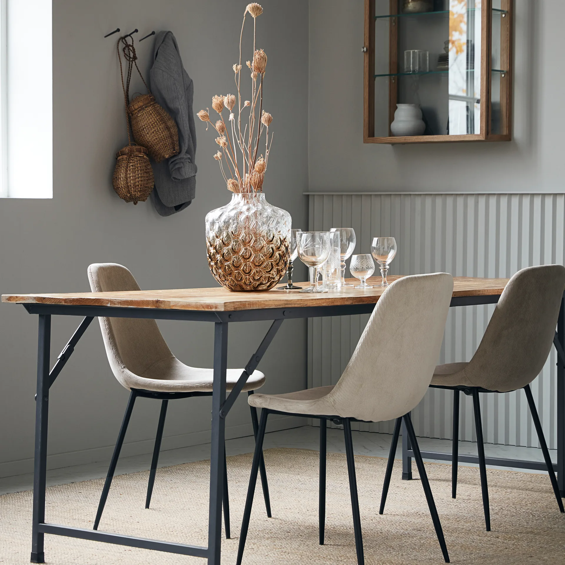 Χαλί, Hempi, 250x250 εκ, Φυσικό House Doctor