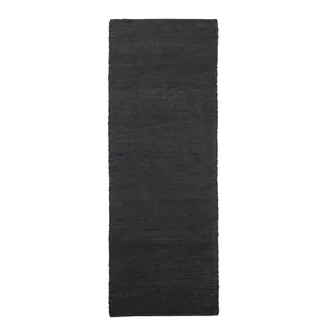Hempi χαλί 90x300 cm - Μαύρο - House Doctor