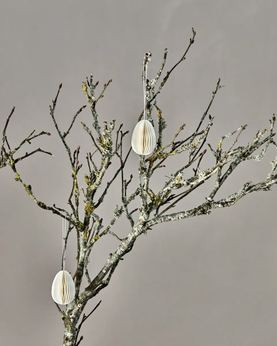 Honeycomb πασχαλινό αυγό 6 τεμάχια, Off-white House Doctor