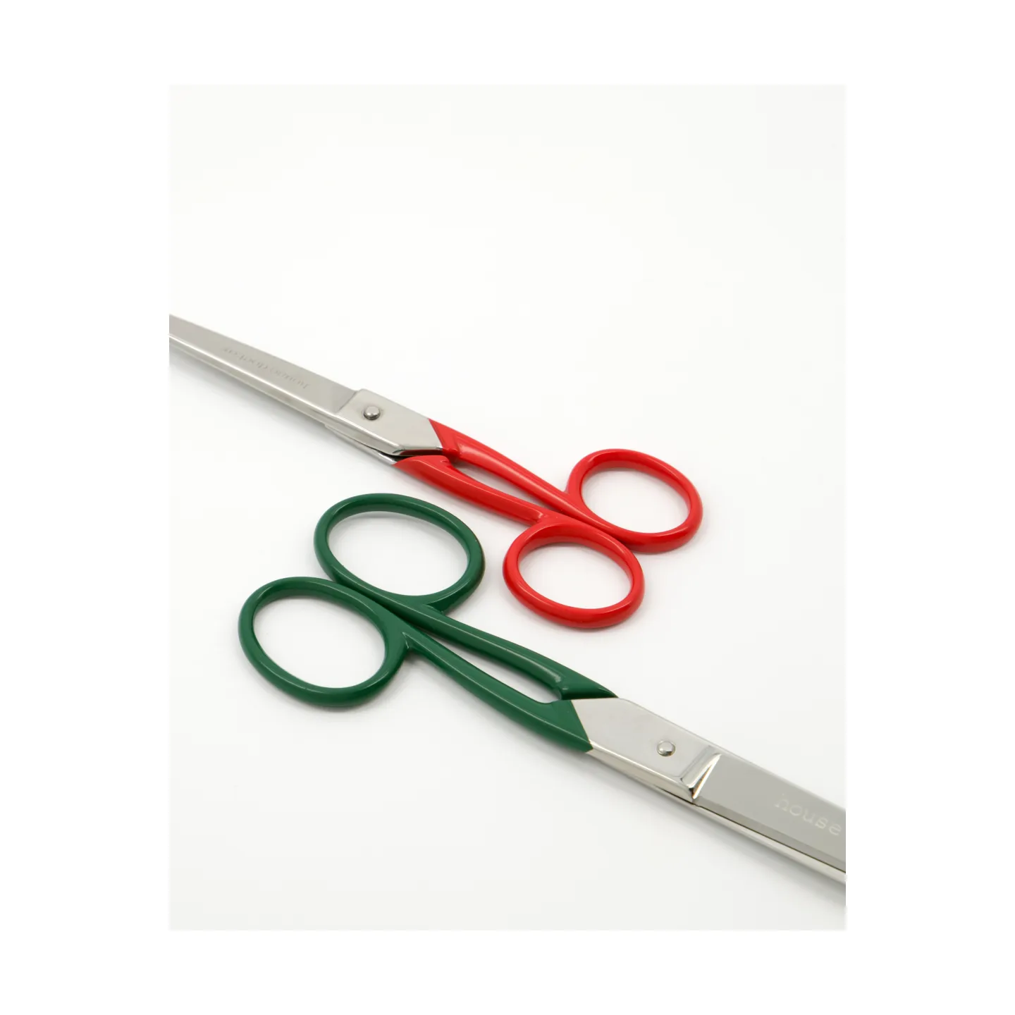 House Doctor ψαλίδια 2 τεμαχίων, Κόκκινο, πράσινο House Doctor