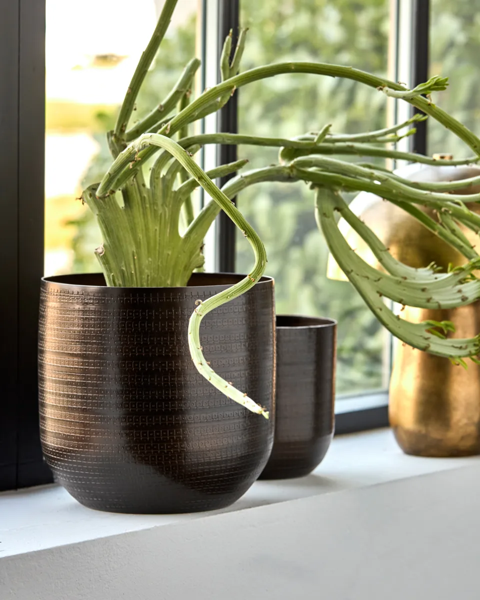 Irene γλάστρα 2 τεμαχίων, Antik brown House Doctor