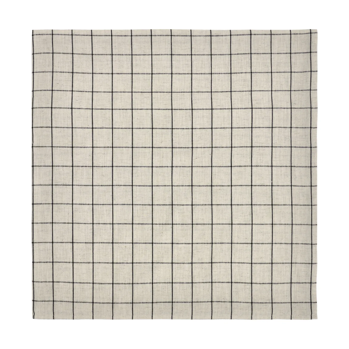 Join τραπεζομάντιλο 150x150 εκ., Μαύρο-εκρου House Doctor