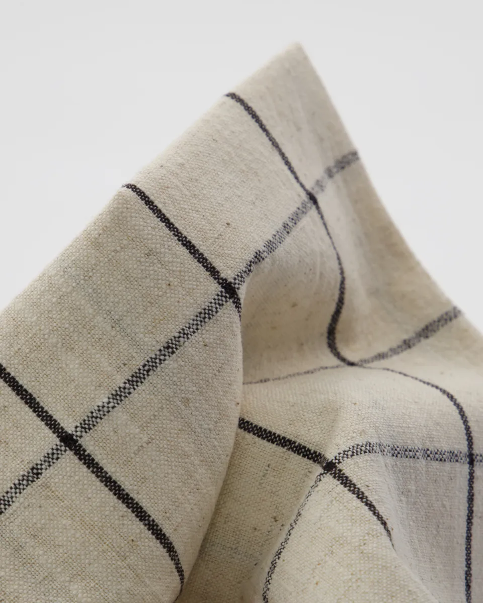 Join τραβέρσα 40x140 εκ., Μαύρο-εκρου House Doctor