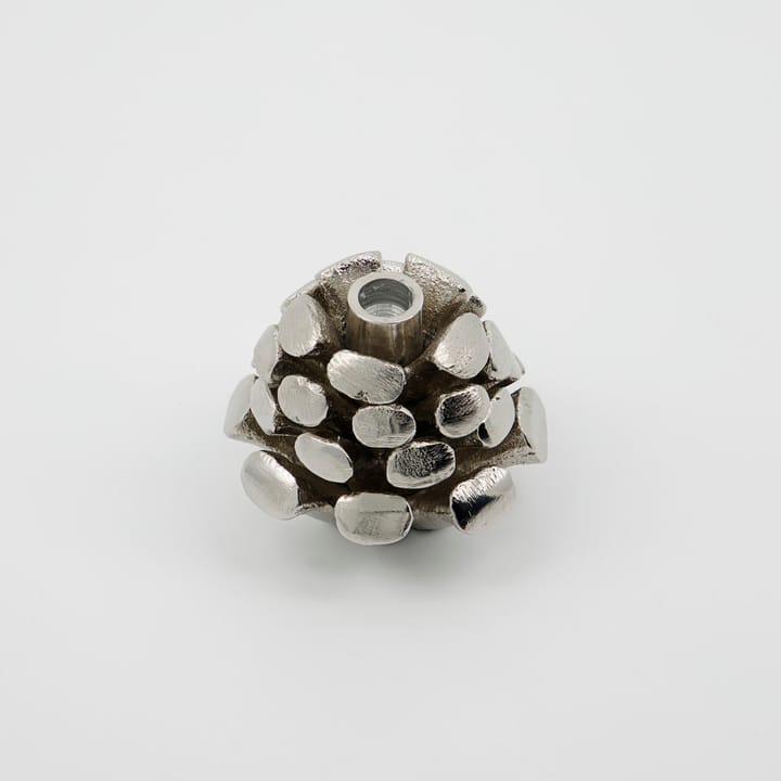 Kηροπήγιο Pine Cone k Ø7,5 εκ., Αντικέ ασημί House Doctor