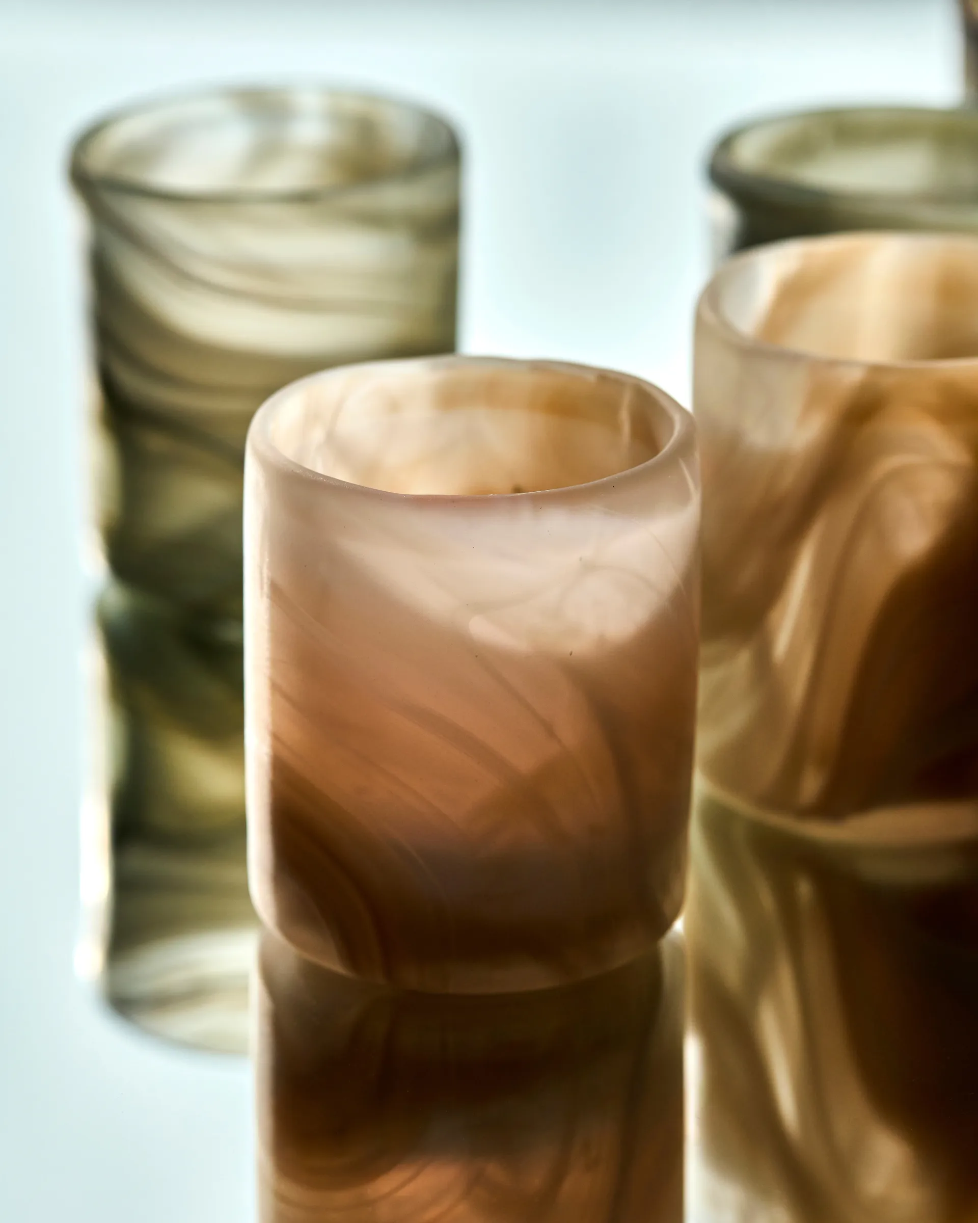 Kae κηροπήγιο Ø7x8 εκ., Μπεζ House Doctor