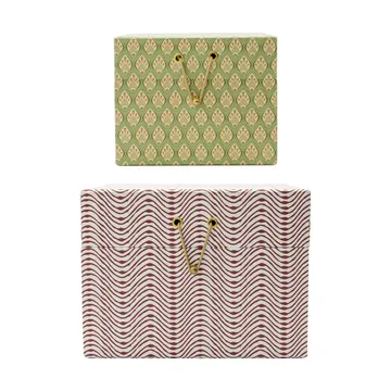 Keep κουτιά αποθήκευσης κόκκινο-χακί - 2 κομμάτια - House Doctor