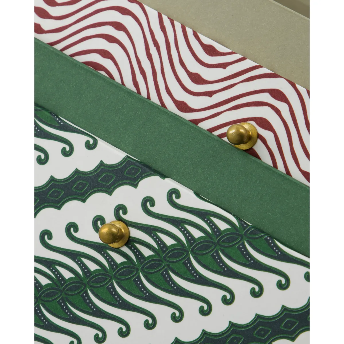 Keep κουτιά αποθήκευσης κόκκινο-πράσινο, 2 κομμάτια House Doctor